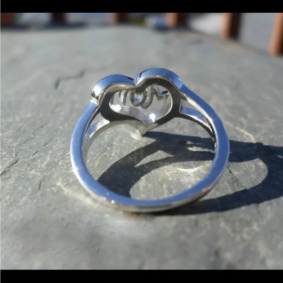 New Women’s 925 Silver Beautiful Romantic Mom Heart - Picture 5 of 5